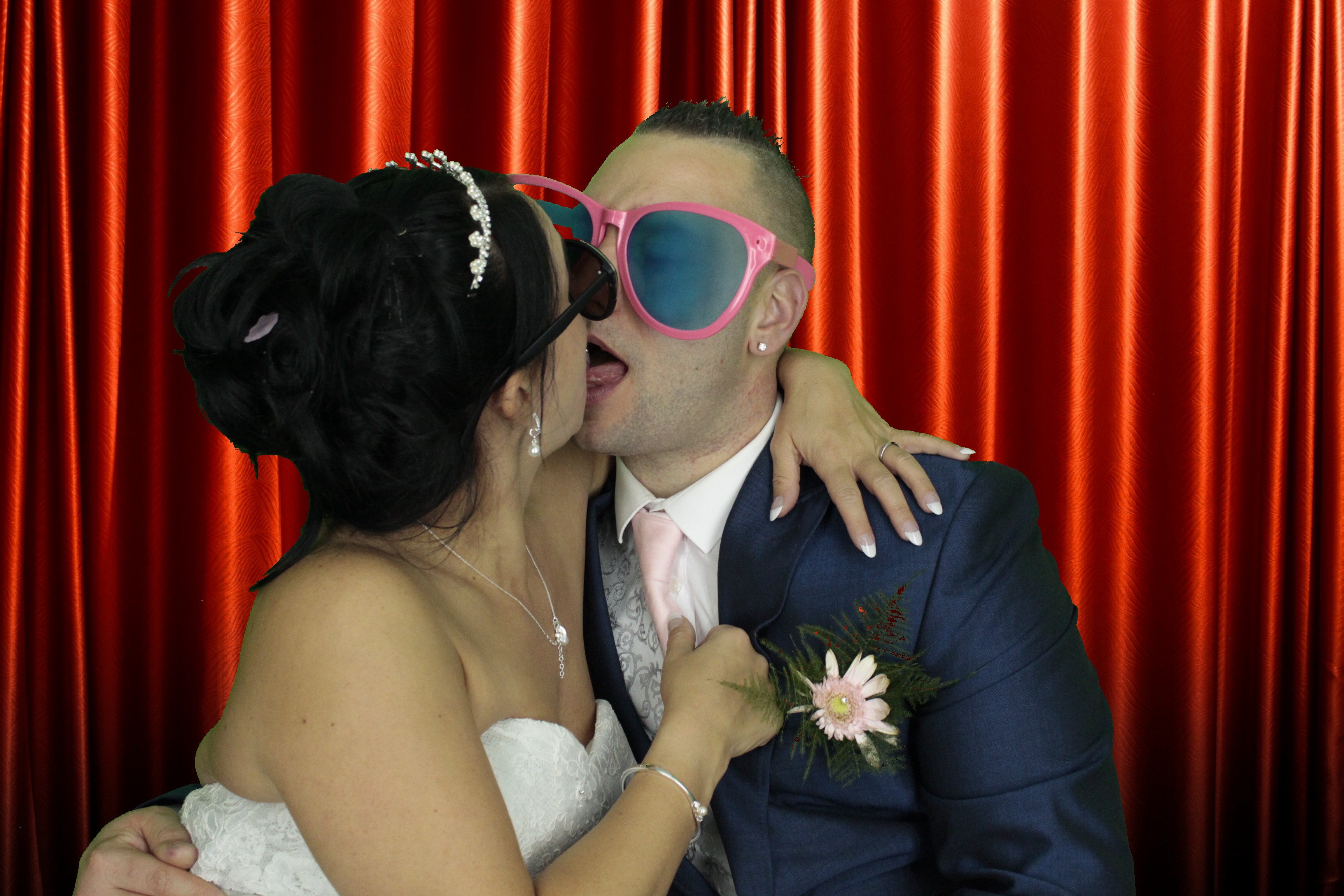 Hazel & Luke's Wedding | View more photos from the event at gallery.myphotoboothexperience.co.uk/u/MyPhotoBoothExperienceLtd/Hazel-Lukes-Wedding
